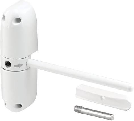 MINI DOOR CLOSER W/METAL HOUSING WHITE TUF647 15999 KC10HD CLO