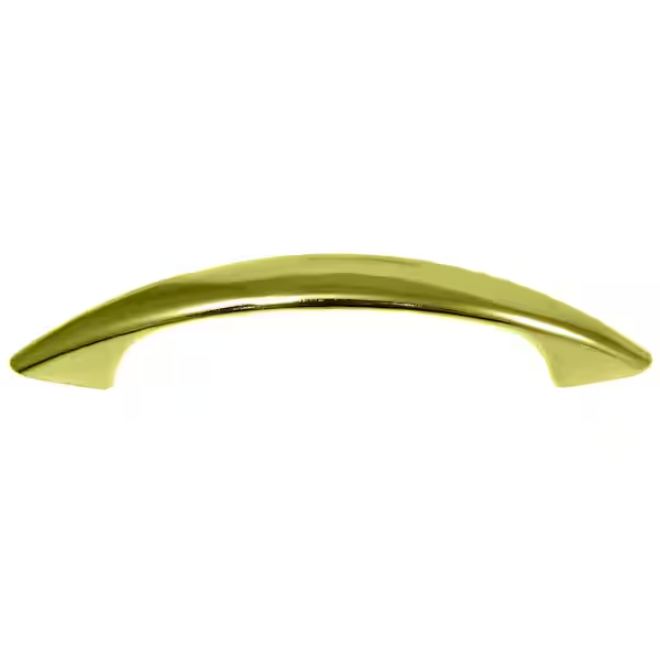 DRAWER / CABINET PULLER 3" ZINC POL BRASS (ULTRA # 59145)