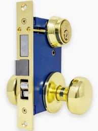 MORTISE LOCKSET RIGHT HAND W/O BUTTON (MARKS STYLE)
