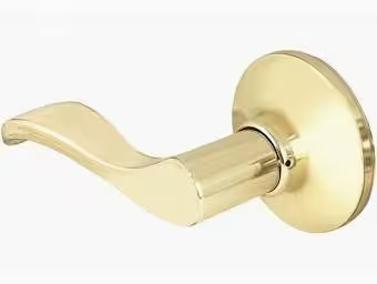LEVER HANDLE WAVE DUMMY BRASS TUFWLD03L