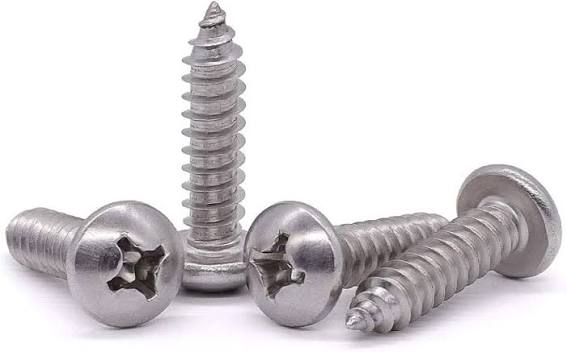 SCREWS SHEET METAL PHILLIP PAN HEAD #8 × 1"