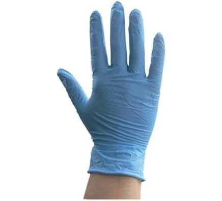 GLOVE DISPOSABLE XL BLUE NITRILE POWDER FREE 100/BX