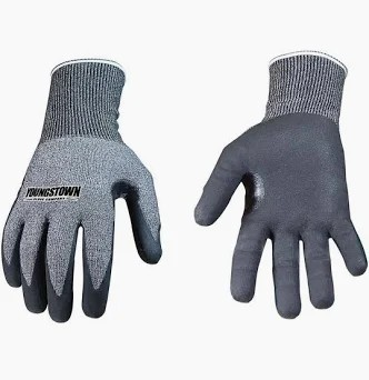 GLOVES KEVLAR CUT RESISTANT BREATHABLE POLY COTTON LEATHER BLEND 100J XL  YOUNGSTOWN 12-3900-15-XL