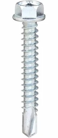 SCREW #12 HEX HEAD 1-1/4"  SELF DRILL 100/PK #30574