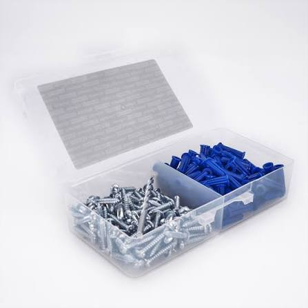 ANCHOR & SCREW KIT #10-12 W/BIT TSF34243
