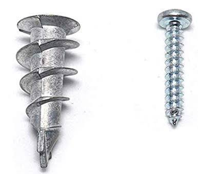 SCREW & EASY ANCHOR #8 METAL MEDIUM15/PC