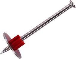 DRIVE PINS W/WASHERS 3" 100/BX TSTPW300