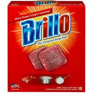 BRILLO SOAP PADS 18/BX AB-23318