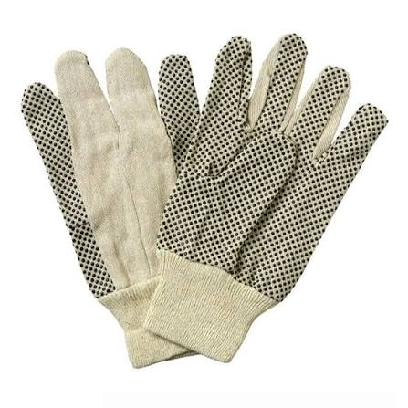 GLOVES BLACK PALM DOTTED HGKD-200