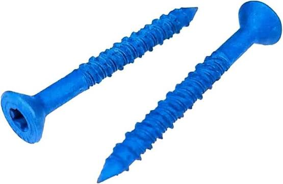 SCREW CONCRETE TAPCON BLUE COLOR 1/4" X 2-1/4" PH