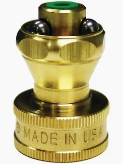 HOSE NOZZLE STRAIGHT LITTLE BIG SHOT BRASS LBSR-120
