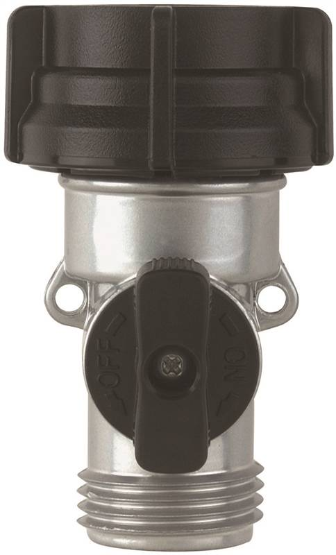 GILMOUR 05V SHUT-OFF VALVE, ZINC, CHROME