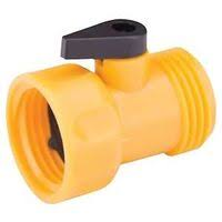 GILMOUR 05V SHUT-OFF VALVE, ZINC, PLASTIC