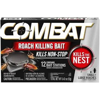 COMBAT ROACH KILLER 41913 12 X 8 PACK