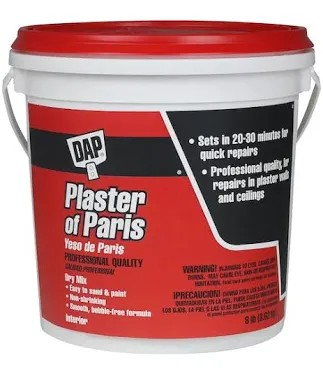 PLASTER OF PARIS 8 LB BUCKET