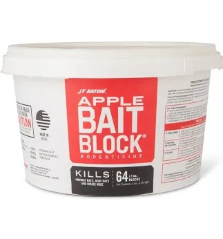 RAT/MOUSE KILLER EATON BAIT BLOCK APPLE " 4LB 4437661