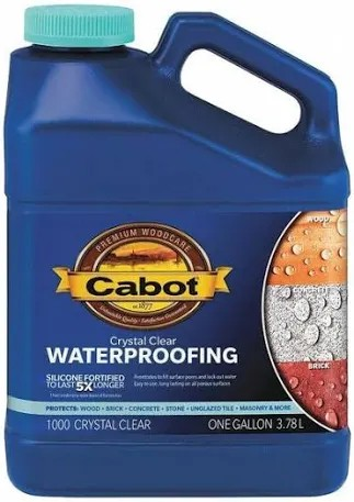 SEALER CABOT 1000 WATERPROOFING CRYSTAL CLEAR COATING 1/GAL