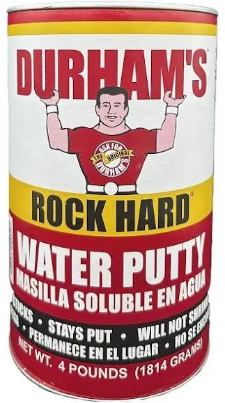 WATER PUTTY 4 LBS DURHAMS