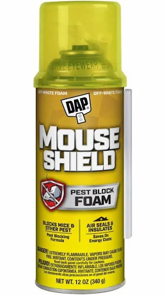 FOAM INSULATION TOUCH N FOAM MOUSE SHIELD 12OZ  #8043283  6/PK 7565012506