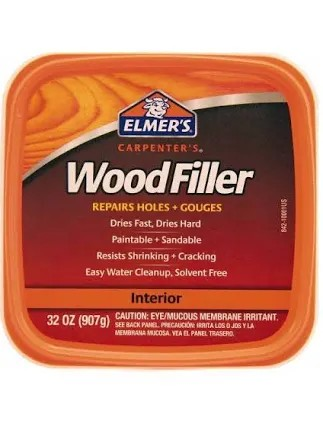 WOOD FILLER ELMERS PUTTY 1QT. 32 OZ E842L