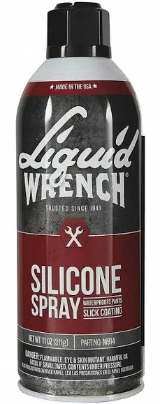 LIQUID WRENCH 11OZ SILICONE LUBRICANT SPRAY M914