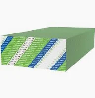 SHEETROCK 5/8" 4' X 8'  WATERPROOF GREEN