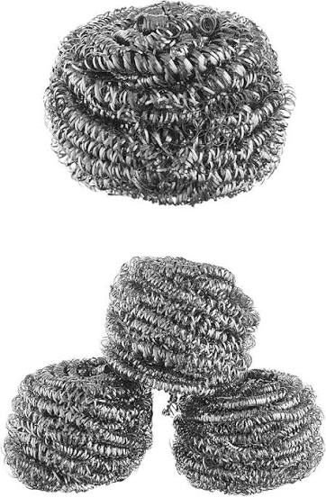 SCRUBBLES ACS STAINLESS STEEL METAL SCRUBBER (STEEL WOOL) 354343
NSC# : 571411 6 -12/PK