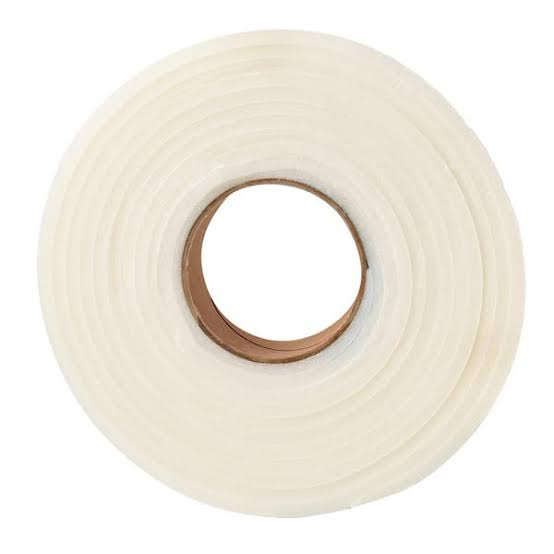 WEATHER STRIP SEAL FOAM TAPE WHITE 1-1/2" X 1/4" X 17' FROL344
