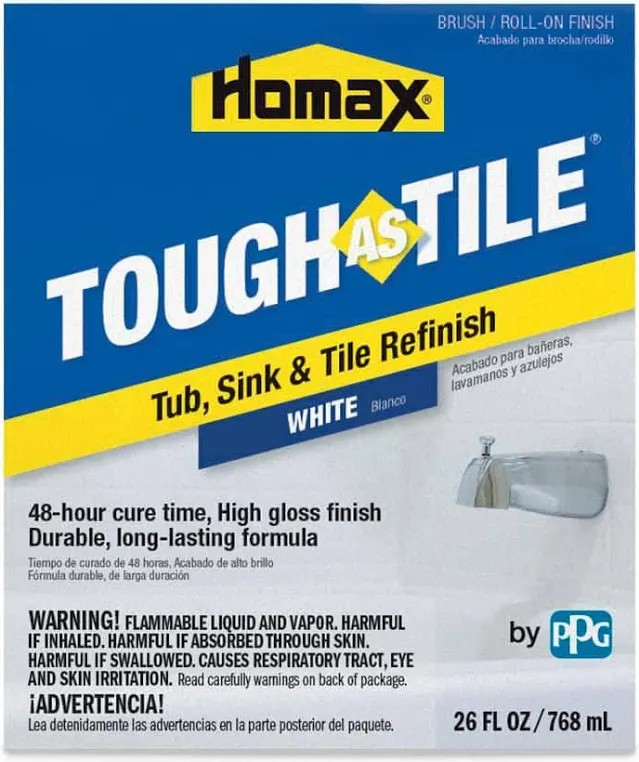 HOMAX WHITE ONE PART BRUSH ON EPOXY 26 OZ 720773