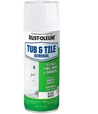 TUB & TILE GLAZE WHITE PINT