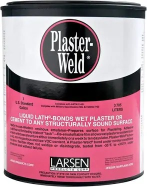 WELDCRETE PLASTER BONDER AGENT GAL #12000 PINK (PLASTER-WELD)