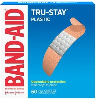 BAND AID ONE SIZE 60 CT