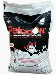 SNOW MELTER CALCIUM CHLORIDE PELLETS 50/LB