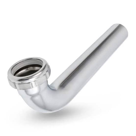 SLIP ELBOW 1-1/4" X 12" CHROME W/NUTS & WASHERS 11912N