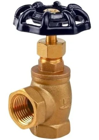 BRASS ANGLE VALVE 1/2" IPS *NO LEAD* EF#74122NL
