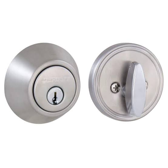 DEADBOLT SINGLE CYLINDER CHROME #TUFD0526A