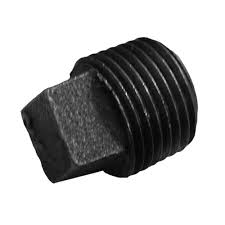BLACK SQUARE HEAD PLUG  1"