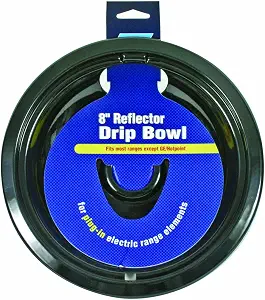 DRIP BOWL 6"  BLACK CAMCO F/GAS RANGE 6" #00503