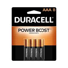 DURACELL AAA BATTERY *USA * COPPER TOP 8/PACK 7561608  84401