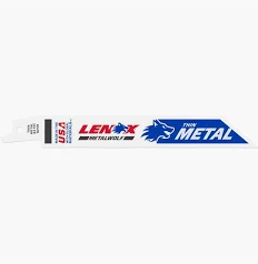 RECIPROCATING BLADE #610R BI-METAL 6" 10TPI F/METAL & WOOD LENOX #20562