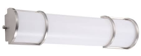DECORATIVE VANITY FIXTURE 24'' LED 20W/SCT BRUSHED NICKEL 85094